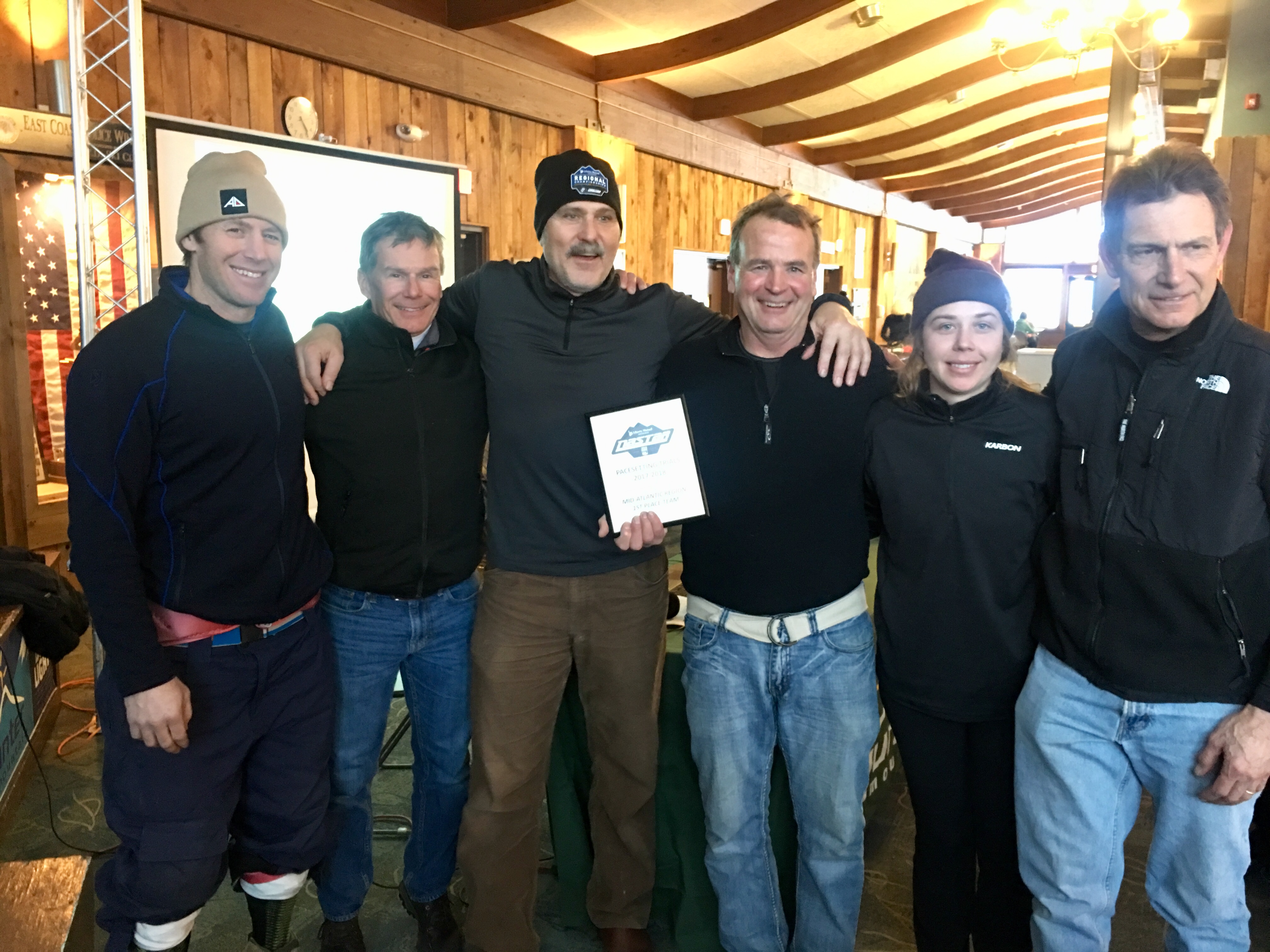 Team Bristol Mountain won the Team Race at Hunter Mountain