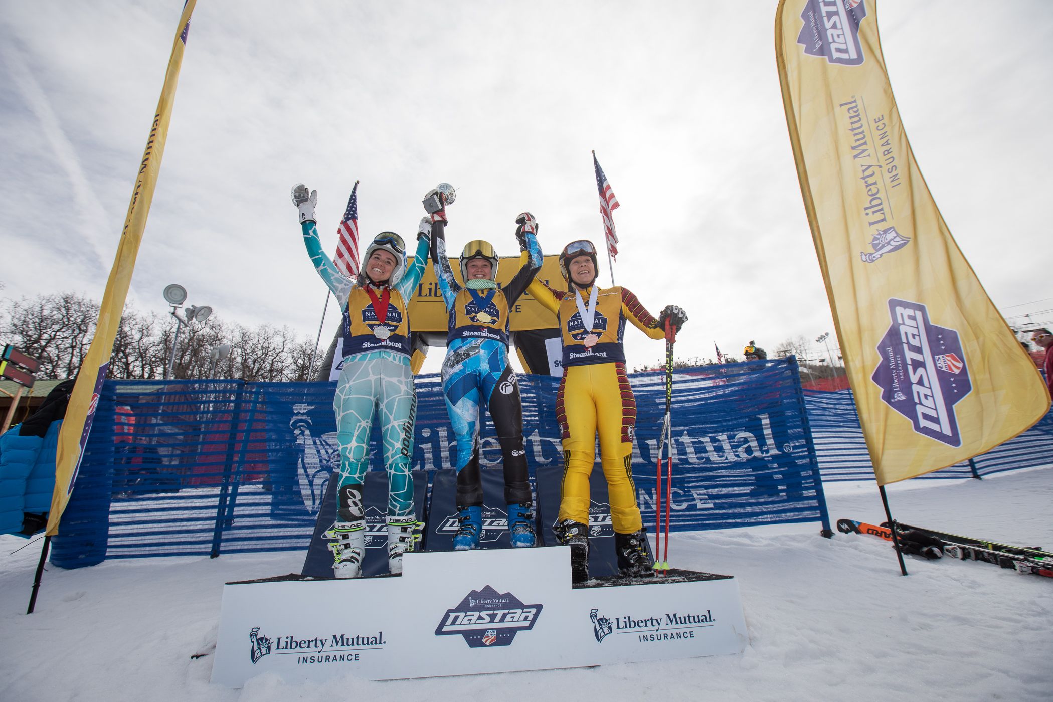 Ladies RoC Raw Time podium