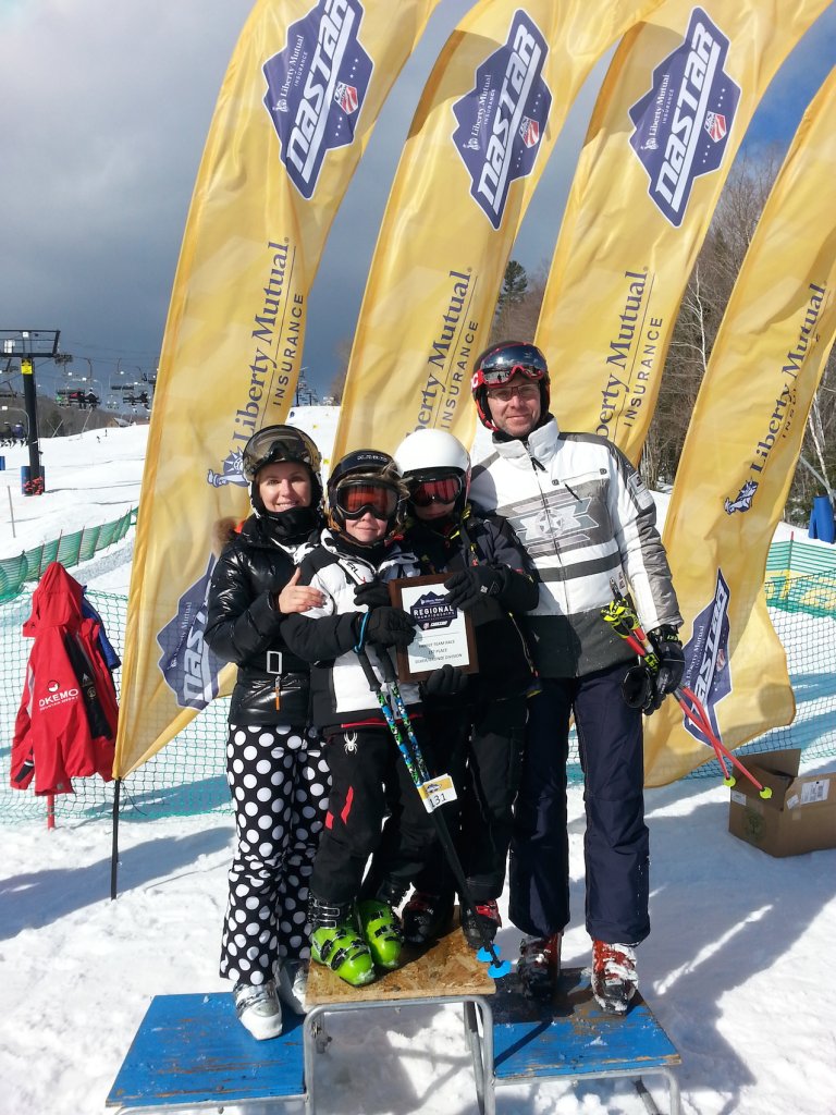 The Sorokin family won the Family Team title in the Silver/Bronze Division